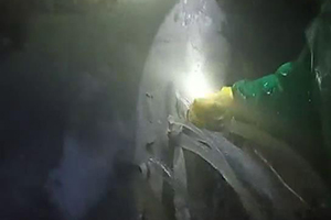 忻州消防水池堵漏现场